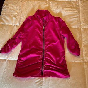 Calvin Klein/women’s pink jacket, size M